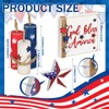 Amyhill 5 Pcs 4th of July Table Decorations Patriotic Table