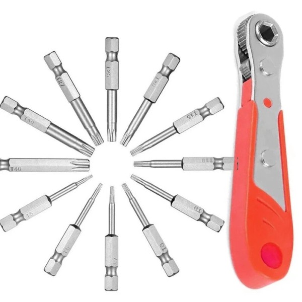 Unbranded Torx Bit Set Impact Driver Drill Security Tamper Proof