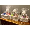 Make Your Own Hamper Kit, WHITE Rectangle Willow Basket which