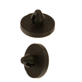 Creperture Pack of 12 Brake Switch Stopper, Car Brake Pedals Stopper Brake Switch Pad Automotive Clutch Pedal Stopper 90541-06036