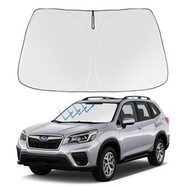 Proadsy 2024 Upgrade Front Windshield Sun Shade Foldable Sunshade Protector Custom Fit 2024 2023 2022 2021 2020 2019 Subaru Forester Crossover, Base, Premium, Sport, Limited Accessories