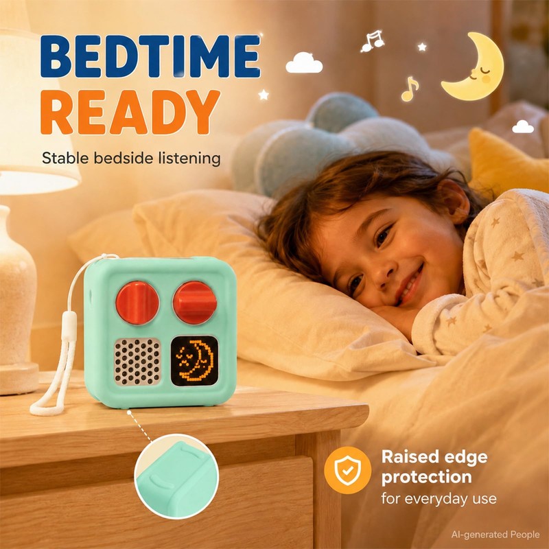 Againmore Silicone Case for Yoto Mini 2024, Kids Protective Cover
