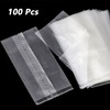 Prmape Pack of 100 PVA Bags Fishing, PVA Bags Carp
