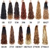 8 Packs French Curls Braiding Hair 22 Inch Ombre 3