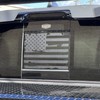Luxe Auto Concepts Rear Back Middle Window Vinyl Decal Fits