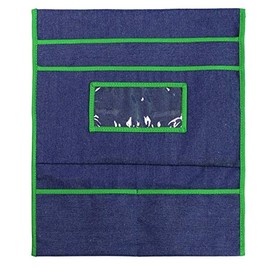 Backrest Pockets, Chairback Buddy Pocket Chart Desk Chair Seat Backrest Organiser Classroom Accessories Seat Storage Students Name Tag Seat Storage Kids School