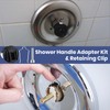 Enhon Shower Handle Adapter Kit Replacement for 116653, Compatible with