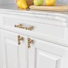 Amerdeco 10 Pack Champagne Bronze Cabinet Pulls 3 Inch(76mm) Hole