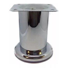Herrajes Guerrero Pata Para Mueble Sala 8 Cm Altura