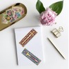 FREEBLOSS 6 PCS Cross Stitch Bookmark Kits for Beginner Stamped