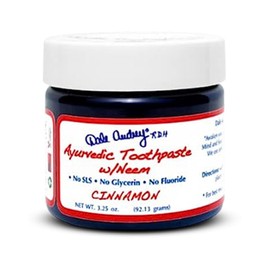 Dale Audrey Ayurvedic Mineralizing Tooth Paste for Sensitive Teeth| Organic Cinnamon Flavor Teeth Whitening and Fresh Breath | Natural Toothpaste for Gums and Bad Breath(3.25 Oz)