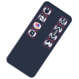 PZL Remote Control Replacement Compatible with Real Flame Electric Fireplace 4199 5950 13051E 13051E-WSTC 4020E 4020E-BNE 4020E-DW 4020E-BLK 7760E 7760E-W 5010E 5010E-W 5010E-GRY 5010E-DW G1200E