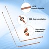 2-Piece Copper Dowsing Rods, Dowsing Rod Made of 99.9% Copper,
