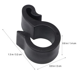 50pcs Irrigation Tubing Clips Wire Cable Clamps Adjustable Stand S Hook Cord Holder Fuel Line Clamps Wire Cord Clips Adjustable Hose Clamp Hose Clips Water Buckle Fruit Tree