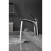 INEX EUROPA Grey Metal Basin Mixer Tap with 5 Year