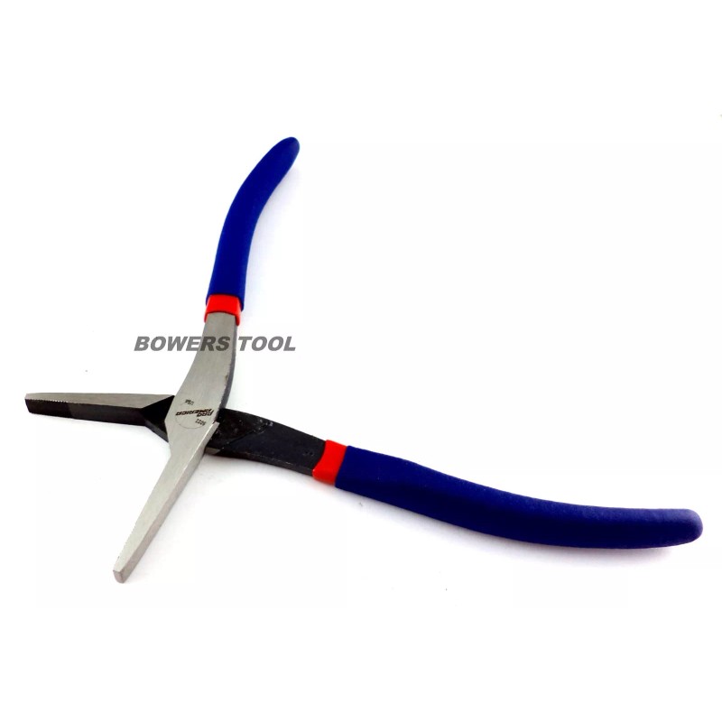 Pro-America Pro America 8” Duck Bill Pliers Flat Nose Serrated