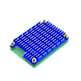 GLOTRENDS Aluminum Heatsink for CM4 Motherboard (Raspberry Pi Compute Module) (Blue)