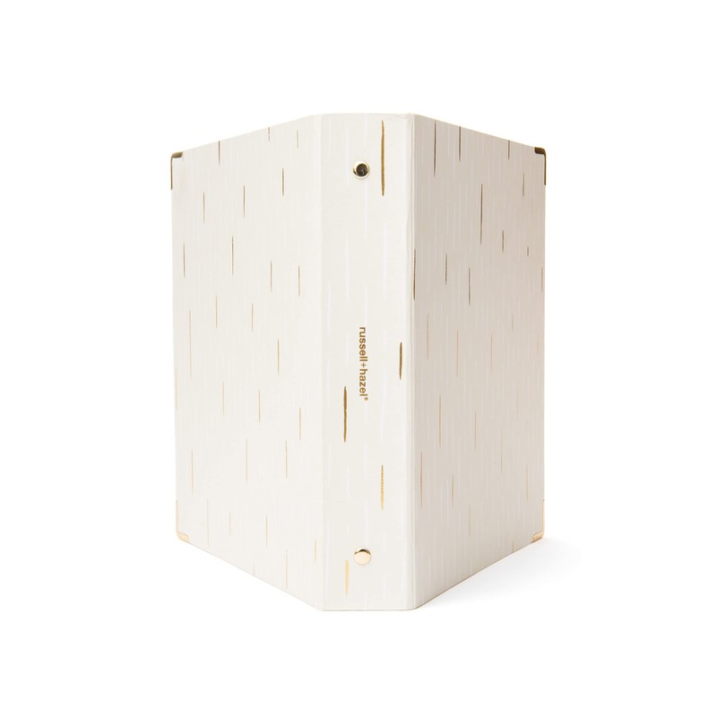 russell+hazel Soft Touch Mini Binder Birr, 8” by 9”, 51185