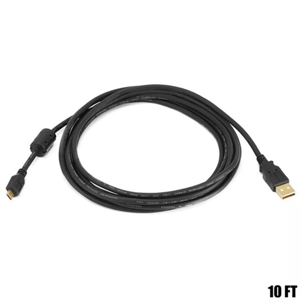 Universal 10FT USB 2.0 A Male to USB Micro B