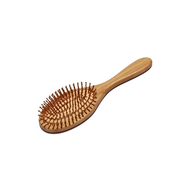 Cepillo De Bambú Madera Natural Biodegradable, Peine para el Cabello