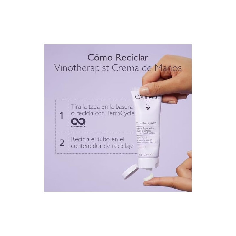 Caudalie Vinotherapist Crema de Manos y Uñas con Manteca de