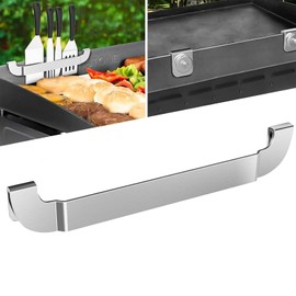 10 Inch Griddle Spatula Holder Magnetic Design, Stainless Steel Grill Barbecue Tool Rack, Griddle Accessories for Blackstone Flat Top Griddle and Other Grill Griddles (1 Pcs)