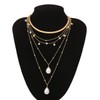 eartif Long Necklaces for Women Trendy Gold Layered Beaded Choker