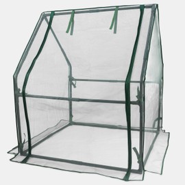 Gardzen Mini Greenhouse with Garden Netting Cover, Mesh Plant Protector for Plants 36.2"(L) x36.2(W) x42.5(H)