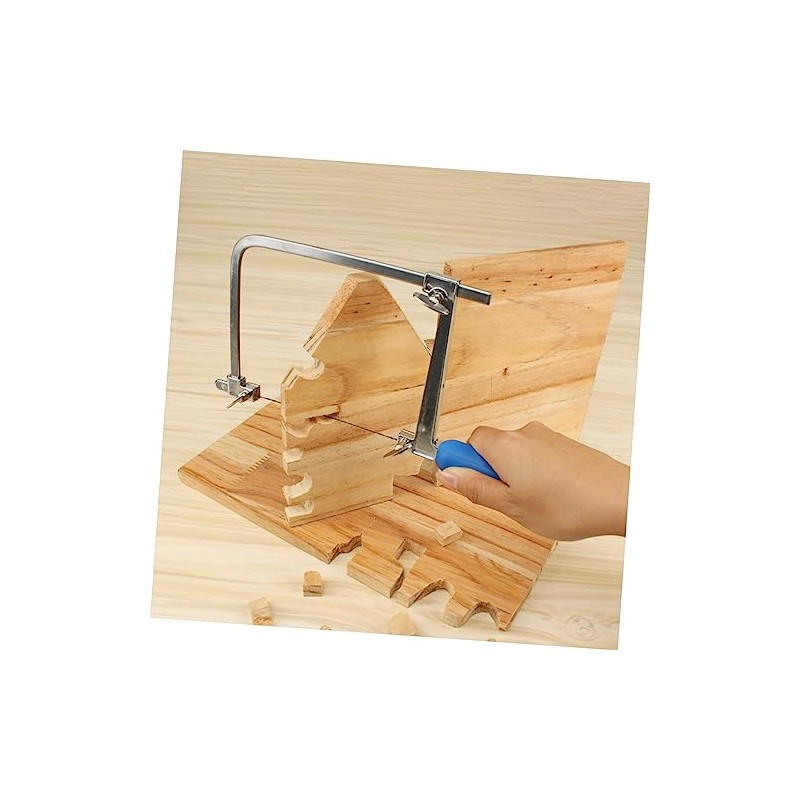 OSALADI Small U Shaped Jewelers Saw Kit Adjustable Frame with
