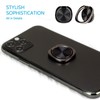 [2 Pack] Rounded CD Texture Cell Phone Ring Holder Stand,