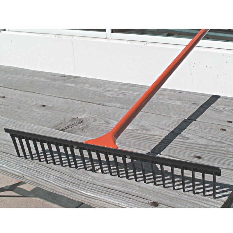 A.M. Leonard All Steel Straight Rake - 18 Inches