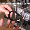 2pcs 140J6 Planer Drive Belt 5140055-59 Replacement V Belt for