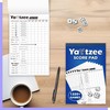 Gethelud 110 Sheets Score Pad for Yahtzee, 220 Tear-Off Pages