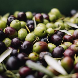 Organic Kalamata Olives with Stone 500 g from Greece with Oregano Unblackened Greek Olives ARISTOS