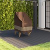 Duck Covers Ultimate Waterproof 28 Inch Stackable Patio Chair Cover,