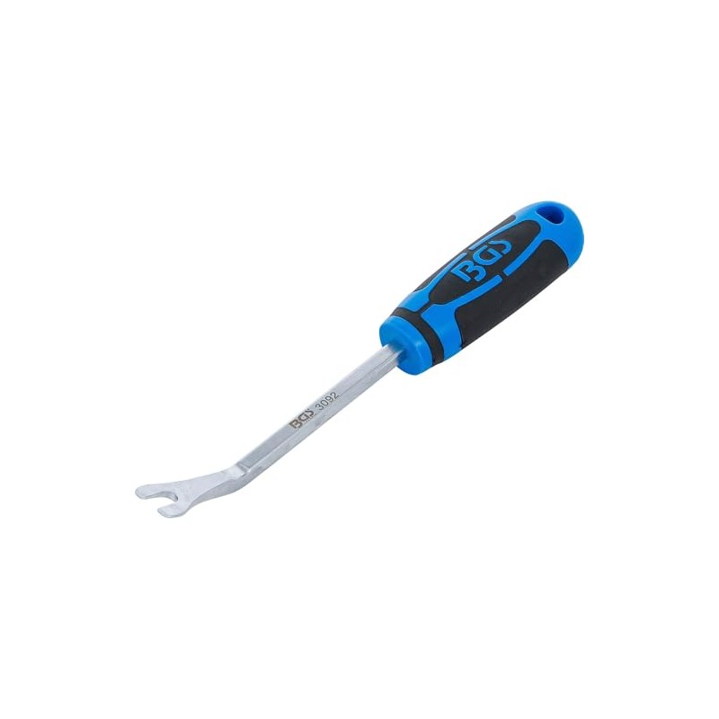 BGS 3092 Door Trim Removing Tool, Silver/Black/Blue, 245 mm