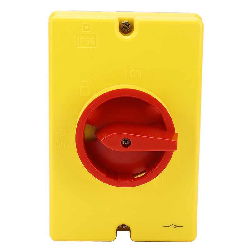 Solar Disconnect Switch 4P 415V 25A PV Isolator Switch IP66