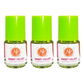 Mc Nails Pack 3 Pzs Aceite De Cuticula Para Uñas 15 Ml , Mc Nails