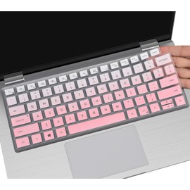 Keyboard Cover for Dell Latitude 5420 5430 5440 5450 3440 3450 14-in, Latitude7420 7430 7440 7450 7410 9420 9430 14, Latitude 16" 7650 7640, Latitude 9510 9520 7520 2025-2022, Ombre Pink