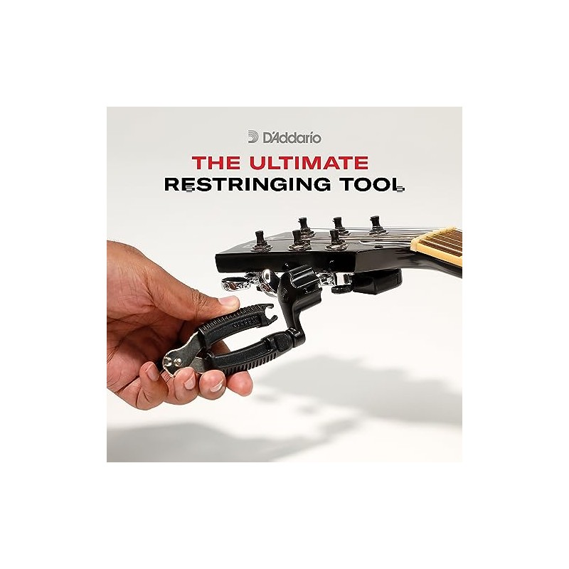 D'Addario Enrollador y cortador de cuerdas Pro-Winder