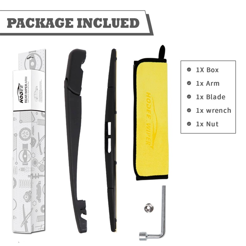 HODEE Rear Wiper Arm Blade Nut Set-Replacement for Honda Pilot