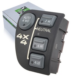 partszen 4 Wheel Drive Shift Switch for Chevy Blazer S10 GMC Envoy Jimmy S-15 Bravada 1998-2005