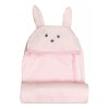 Baby Inc Toalla Bebe Bunny Conejita Rosa Suave Absorbente 75