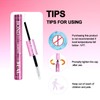 Lash Glue LAUBESS Waterproof 2-IN-1 Lash Bond and Seal Eyelash