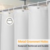 Waterproof Fabric Stall Shower Curtain Liner Long 36 x 78