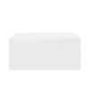 Hiasan White Fitted Table Cloth 1 Pack, 72 x 30