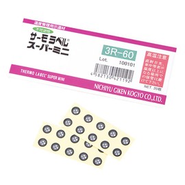 日油技研工業 Thermo Label (R) Super Mini 3R (不可逆) 3R – 60/5 – 1012 – 03