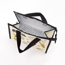 Skater FBC1-A Lunch Bag, Non-woven Fabric, Insulated Bag, Snoopy Orchestra