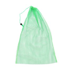 PATIKIL 30 Inch Fishing Net, Fish Catching Basket Rubber Coated Nylon Fishing Bait Mesh for Bait Storage Crayfish Minnows Shrimps, Fluorescent Green