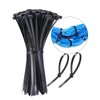Cable Ties Black Pack of 100 Premium Nylon Cable Ties